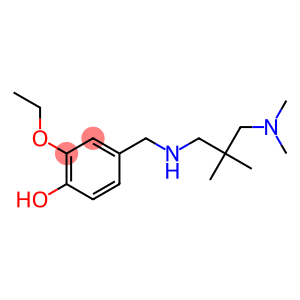 4-[({2-[(dimethylamino)methyl]-2-methylpropyl}amino)methyl]-2-ethoxyphenol