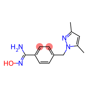 4-[(3,5-dimethyl-1H-pyrazol-1-yl)methyl]-N'-hydroxybenzenecarboximidamide