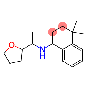 4,4-dimethyl-N-[1-(oxolan-2-yl)ethyl]-1,2,3,4-tetrahydronaphthalen-1-amine