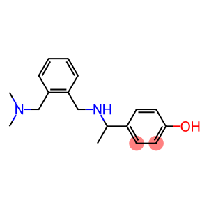 4-{1-[({2-[(dimethylamino)methyl]phenyl}methyl)amino]ethyl}phenol