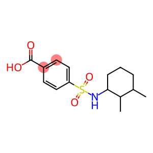 4-[(2,3-dimethylcyclohexyl)sulfamoyl]benzoic acid