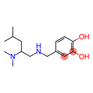 4-({[2-(dimethylamino)-4-methylpentyl]amino}methyl)benzene-1,2-diol