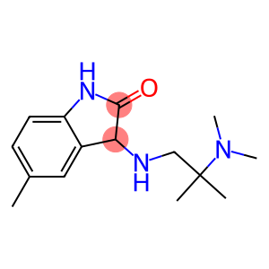 3-{[2-(dimethylamino)-2-methylpropyl]amino}-5-methyl-2,3-dihydro-1H-indol-2-one