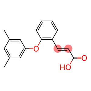 3-[2-(3,5-dimethylphenoxy)phenyl]prop-2-enoic acid