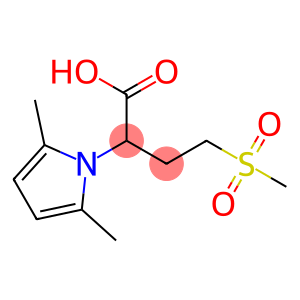 2-(2,5-dimethyl-1H-pyrrol-1-yl)-4-methanesulfonylbutanoic acid