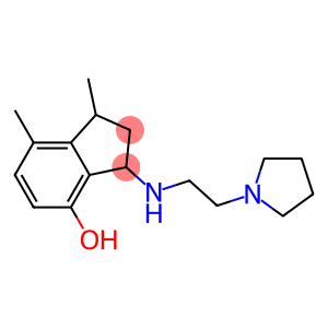 1,7-dimethyl-3-{[2-(pyrrolidin-1-yl)ethyl]amino}-2,3-dihydro-1H-inden-4-ol
