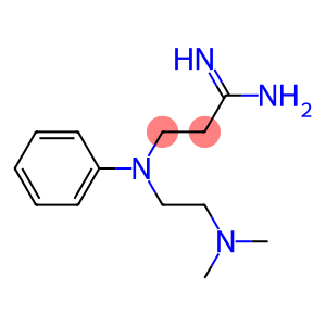 3-[[2-(dimethylamino)ethyl](phenyl)amino]propanimidamide