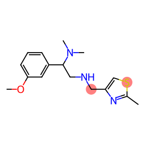 [2-(dimethylamino)-2-(3-methoxyphenyl)ethyl][(2-methyl-1,3-thiazol-4-yl)methyl]amine