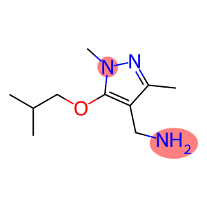 [1,3-dimethyl-5-(2-methylpropoxy)-1H-pyrazol-4-yl]methanamine