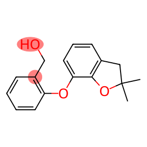 {2-[(2,2-dimethyl-2,3-dihydro-1-benzofuran-7-yl)oxy]phenyl}methanol