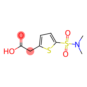 2-[5-(dimethylsulfamoyl)thiophen-2-yl]acetic acid