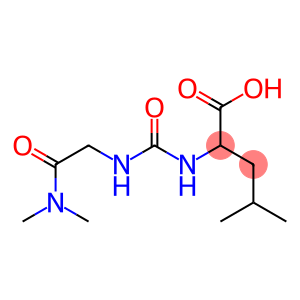 2-[({[2-(dimethylamino)-2-oxoethyl]amino}carbonyl)amino]-4-methylpentanoic acid