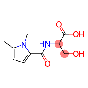 2-[(1,5-dimethyl-1H-pyrrol-2-yl)formamido]-3-hydroxypropanoic acid