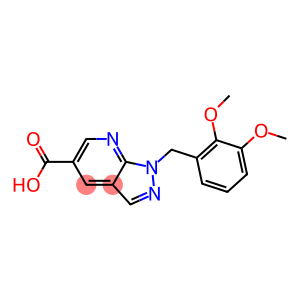 1-(2,3-dimethoxybenzyl)-1H-pyrazolo[3,4-b]pyridine-5-carboxylic acid