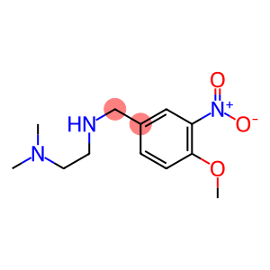 [2-(dimethylamino)ethyl][(4-methoxy-3-nitrophenyl)methyl]amine