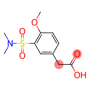 {3-[(dimethylamino)sulfonyl]-4-methoxyphenyl}acetic acid