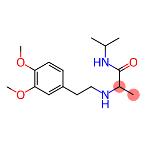 2-{[2-(3,4-dimethoxyphenyl)ethyl]amino}-N-(propan-2-yl)propanamide