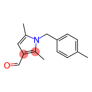 2,5-dimethyl-1-[(4-methylphenyl)methyl]-1H-pyrrole-3-carbaldehyde