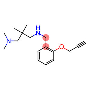 {2-[(dimethylamino)methyl]-2-methylpropyl}({[2-(prop-2-yn-1-yloxy)phenyl]methyl})amine