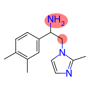 1-(3,4-dimethylphenyl)-2-(2-methyl-1H-imidazol-1-yl)ethan-1-amine