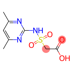 2-[(4,6-dimethylpyrimidin-2-yl)sulfamoyl]acetic acid