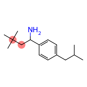 3,3-dimethyl-1-[4-(2-methylpropyl)phenyl]butan-1-amine