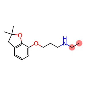 {3-[(2,2-dimethyl-2,3-dihydro-1-benzofuran-7-yl)oxy]propyl}(ethyl)amine