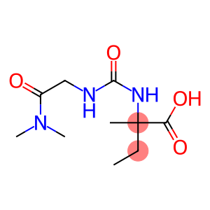 2-[({[2-(dimethylamino)-2-oxoethyl]amino}carbonyl)amino]-2-methylbutanoic acid