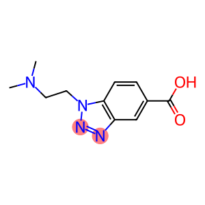 1-[2-(dimethylamino)ethyl]-1H-1,2,3-benzotriazole-5-carboxylic acid