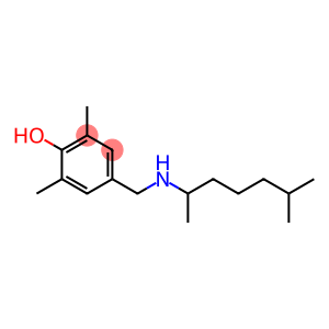 2,6-dimethyl-4-{[(6-methylheptan-2-yl)amino]methyl}phenol