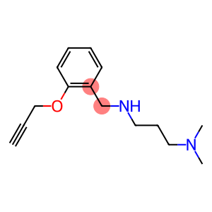 [3-(dimethylamino)propyl]({[2-(prop-2-yn-1-yloxy)phenyl]methyl})amine