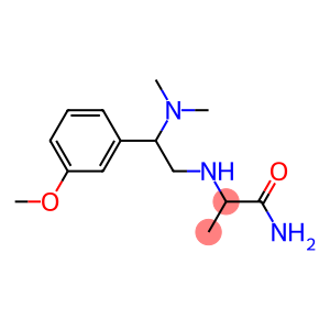 2-{[2-(dimethylamino)-2-(3-methoxyphenyl)ethyl]amino}propanamide