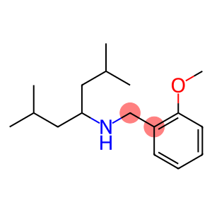 (2,6-dimethylheptan-4-yl)[(2-methoxyphenyl)methyl]amine