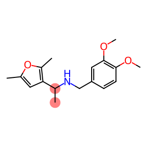 [(3,4-dimethoxyphenyl)methyl][1-(2,5-dimethylfuran-3-yl)ethyl]amine