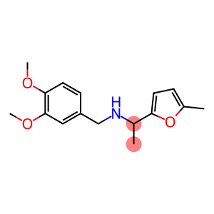 [(3,4-dimethoxyphenyl)methyl][1-(5-methylfuran-2-yl)ethyl]amine
