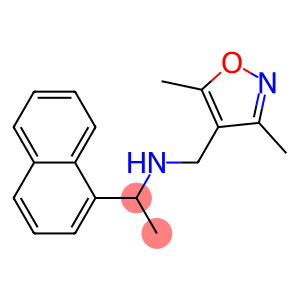 [(3,5-dimethyl-1,2-oxazol-4-yl)methyl][1-(naphthalen-1-yl)ethyl]amine
