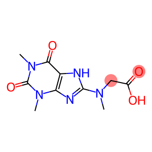[(1,3-dimethyl-2,6-dioxo-2,3,6,7-tetrahydro-1H-purin-8-yl)(methyl)amino]acetic acid