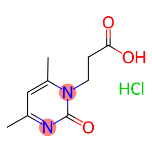 3-(4,6-DIMETHYL-2-OXO-2H-PYRIMIDIN-1-YL)-PROPIONIC ACID HYDROCHLORIDE