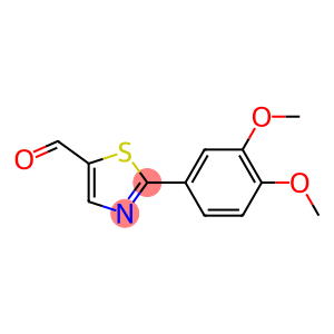 2-(3,4-DIMETHOXYPHENYL)THIAZOLE-5-CARBALDEHYDE, 95+%