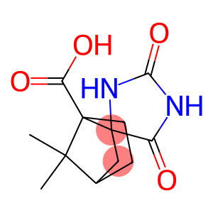 7,7-DIMETHYL-2',5'-DIOXO-1H-SPIRO[BICYCLO[2.2.1]HEPTANE-2,4'-IMIDAZOLIDINE]-1-CARBOXYLIC ACID