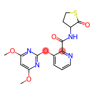 3-[[[3-[(4,6-DIMETHOXYPYRIMIDIN-2-YL)OXY]PYRIDIN-2-YL]CARBONYL]AMINO]-2-OXOTETRAHYDROTHIOPHENE