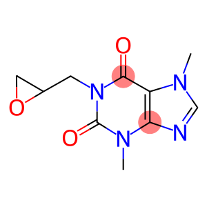 3,7-DIMETHYL-1-(2-OXIRANYLMETHYL)-2,3,6,7-TETRAHYDRO-1H-2,6-PURINEDIONE