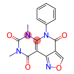 6,8-dimethyl-5-phenyl-4,5,6,7,8,9-hexahydroisoxazolo[3',4':4,5]pyrido[2,3-d]pyrimidine-4,7,9-trione