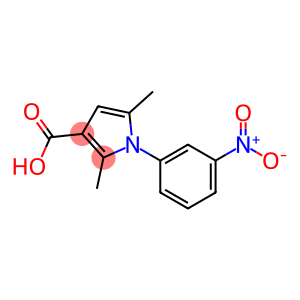 2,5-DIMETHYL-1-(3-NITROPHENYL)-1H-PYRROLE-3-CARBOXYLIC ACID