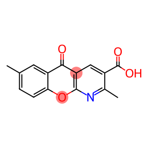 2,7-DIMETHYL-5-OXO-5H-CHROMENO[2,3-B]PYRIDINE-3-CARBOXYLIC ACID
