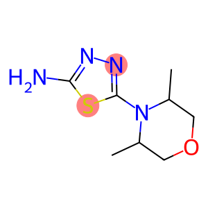 5-(3,5-DIMETHYLMORPHOLIN-4-YL)-1,3,4-THIADIAZOL-2-AMINE