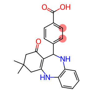 4-(3,3-dimethyl-1-oxo-2,3,4,5,10,11-hexahydro-1H-dibenzo[b,e][1,4]diazepin-11-yl)benzenecarboxylic acid