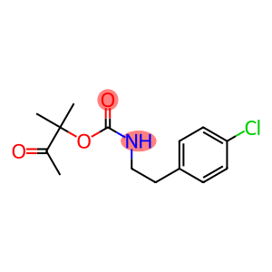 1,1-dimethyl-2-oxopropyl N-(4-chlorophenethyl)carbamate