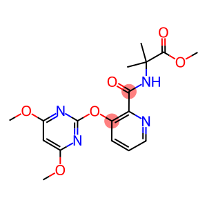 2-[[[3-[(4,6-DIMETHOXYPYRIMIDIN-2-YL)OXY]PYRIDIN-2-YL]CARBONYL]AMINO]-2-METHYLPROPIONOIC ACID, METHYL ESTER