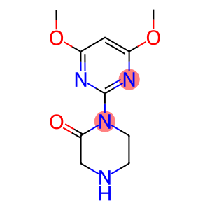 1-(4,6-DIMETHOXY-PYRIMIDIN-2-YL)-PIPERAZIN-2-ONE